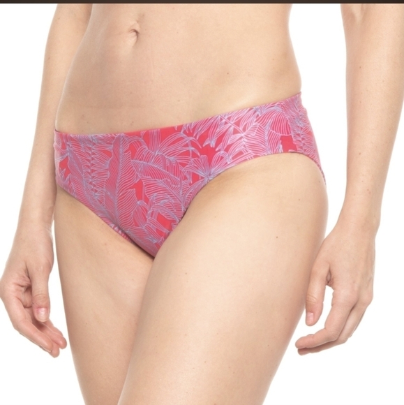 PrAna Reversible Innix Bikini bottoms Papaya Tradewinds - Picture 3 of 11